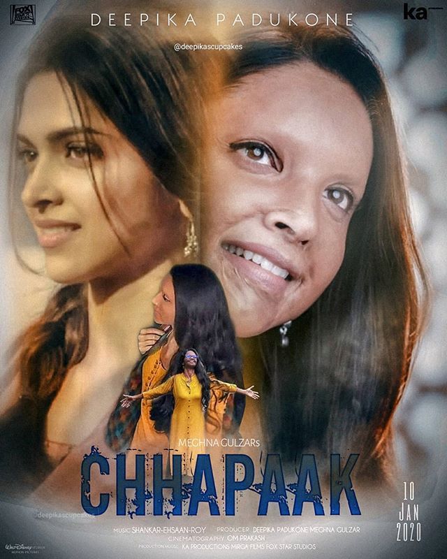 Chhapaak 2020 Hindi Movie Itunes HDRip 400MB Download