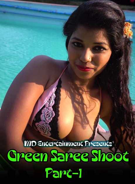 Green Saree Shoot 2021 MD Entertainment Originals Fashion Video 720p HDRip 210MB Free Download