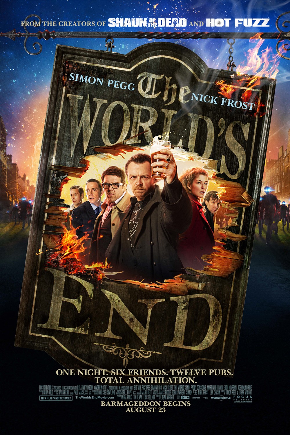 The World’s End 2013 Dual Audio Hindi 480p BluRay ESub 400MB Download