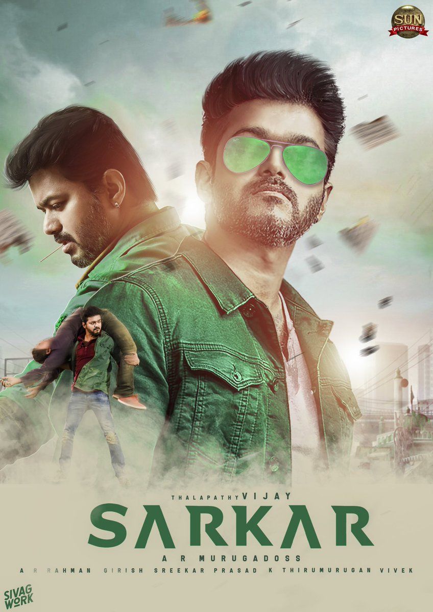 Sarkar (2018) Hindi Dubed 720p HQ HDRip 850MB Download