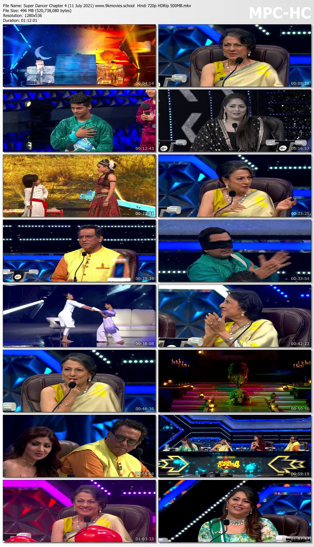 Super Dancer Chapter 4 (11 July 2021) Hindi 720p HDRip ...