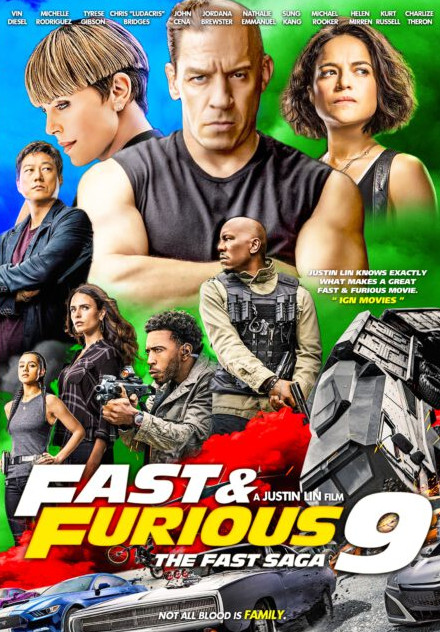 Fast & Furious 9 (2021) English AMZN HDRip x264 AAC 350MB Download