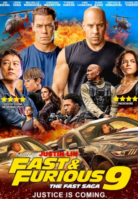 Fast and Furious F9 The Fast Saga (2021) Hindi Dual Audio HDRip 450MB Download