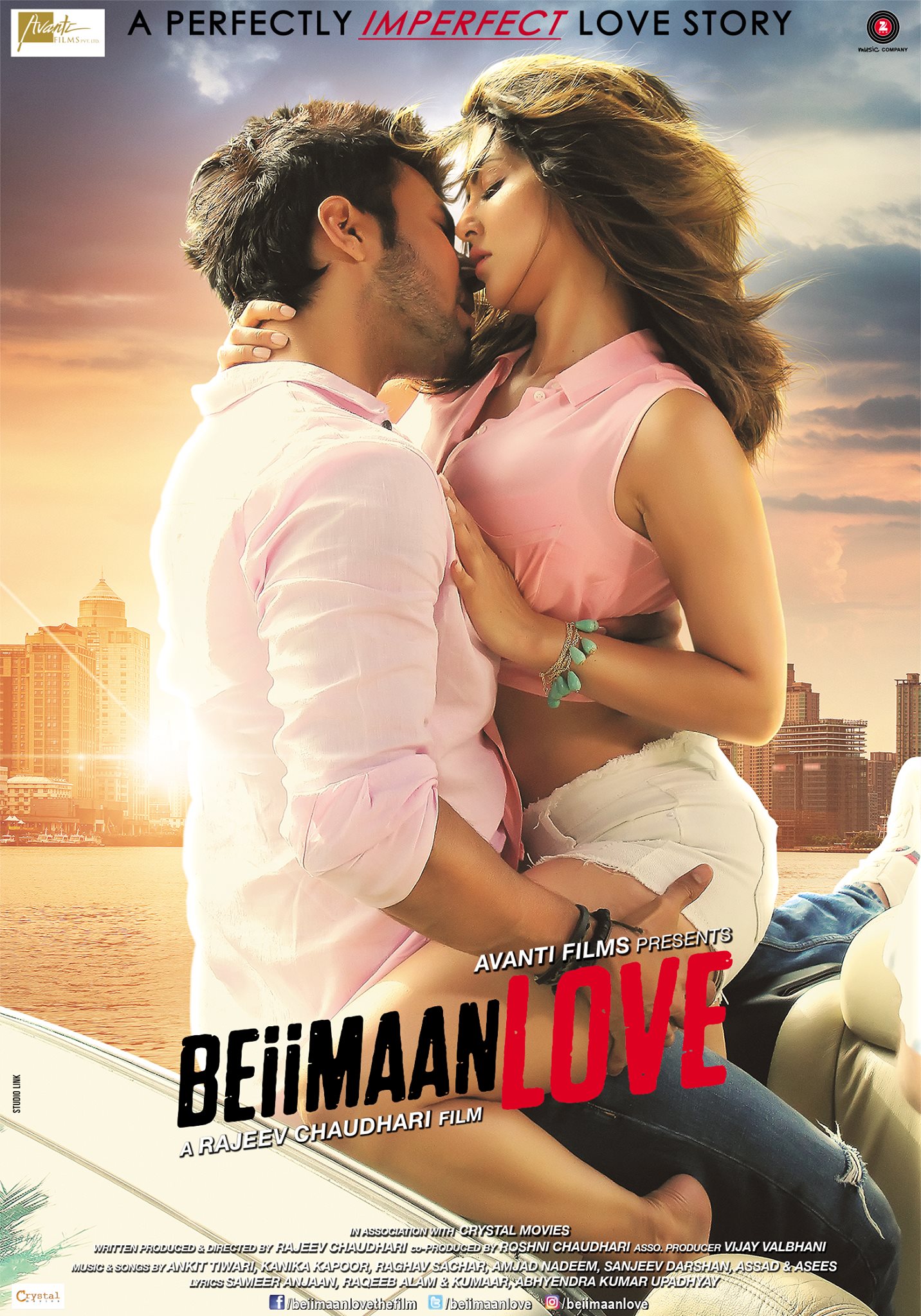 Beiimaan Love 2016 Hindi Movie 720p HDRip 800MB Free Download