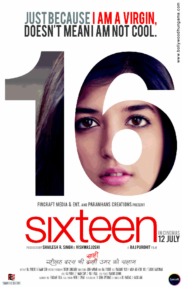 Sixteen (2013) Hindi Movie HDRip 450MB Download