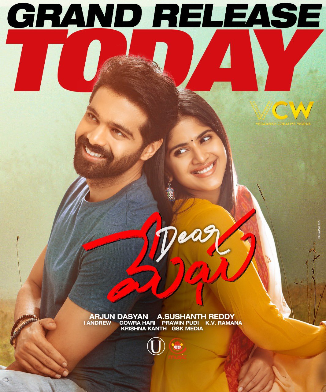 Dear Megha (2021) Telugu PreDVDRip 400MB Download