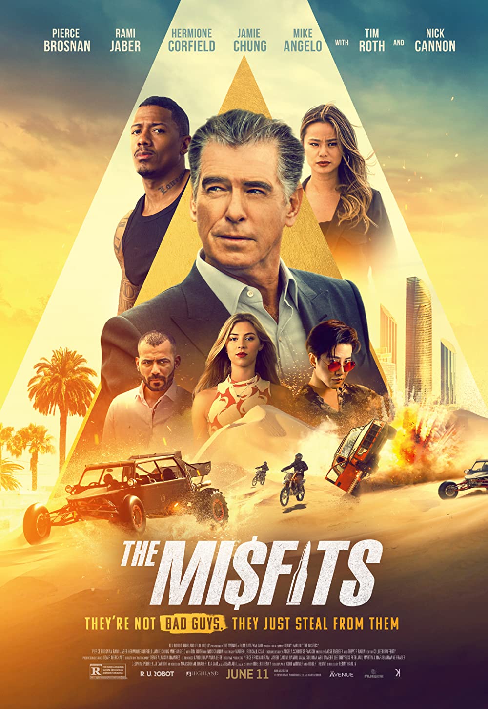 The Misfits 2021 Hindi Dubbed 300MB HDRip 480p Download