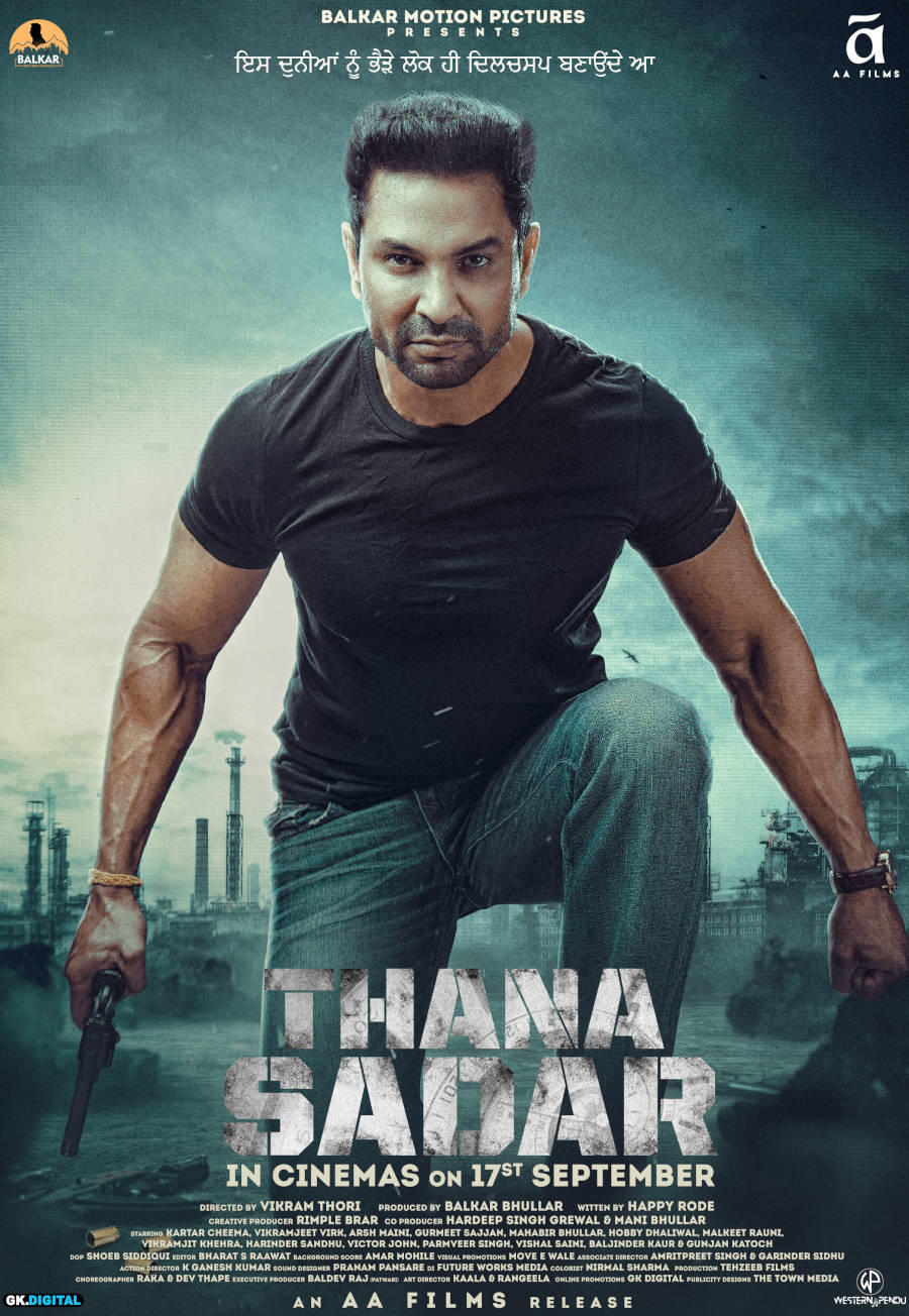 Thana Sadar 2021 Punjabi 720p HQ PreDVDRip 1GB Download