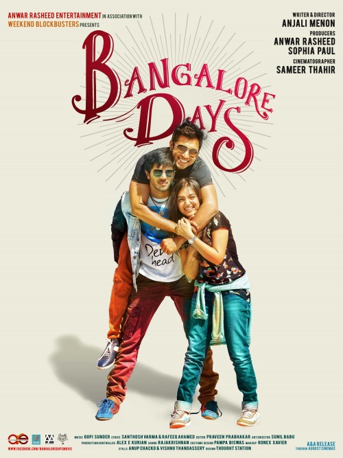 Bangalore Days (2014) Dual Audio Hindi (VoiceOver) & Malayalam 480p 720p WEB-DL Full Movie