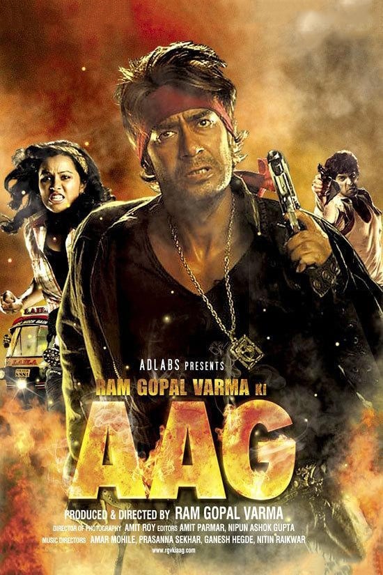 Ram Gopal Varma Ki Aag (2007) Hindi Movie HDRip 450MB Download