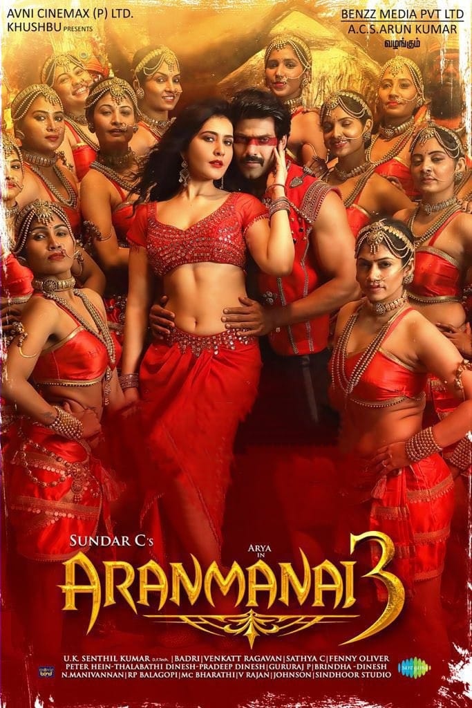 Aranmanai 3 (2021) Tamil PreDVDRip 400MB Download