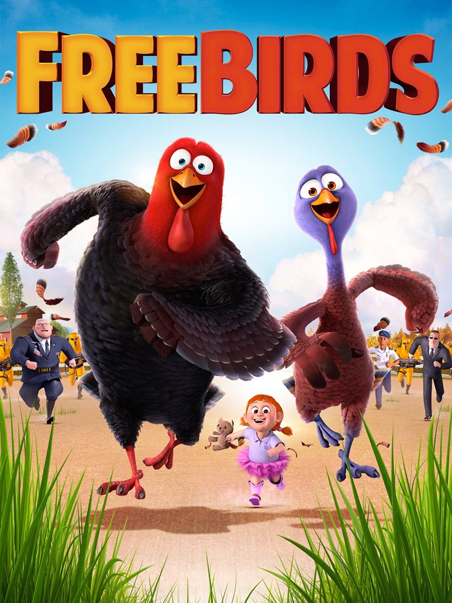 Free Birds (2013) Hindi ORG Dual Audio BluRay 400MB Download