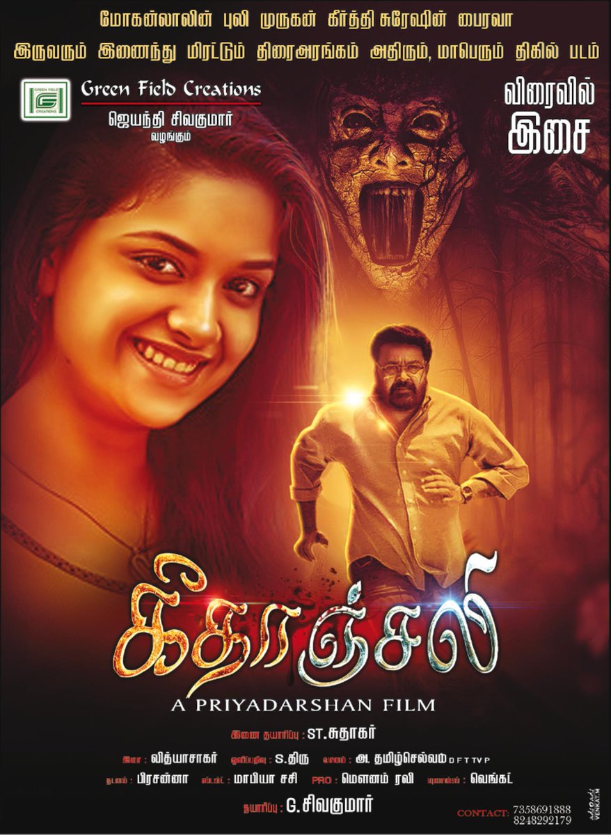 Geethanjali (2013) Hindi Dubbed ORG 400MB Download