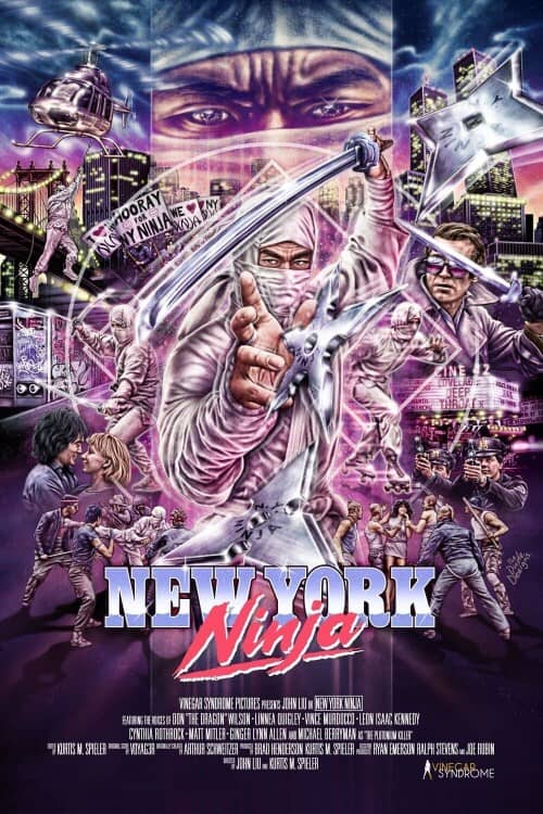 New York Ninja 2021 English 720p BluRay ESub 800MB Download