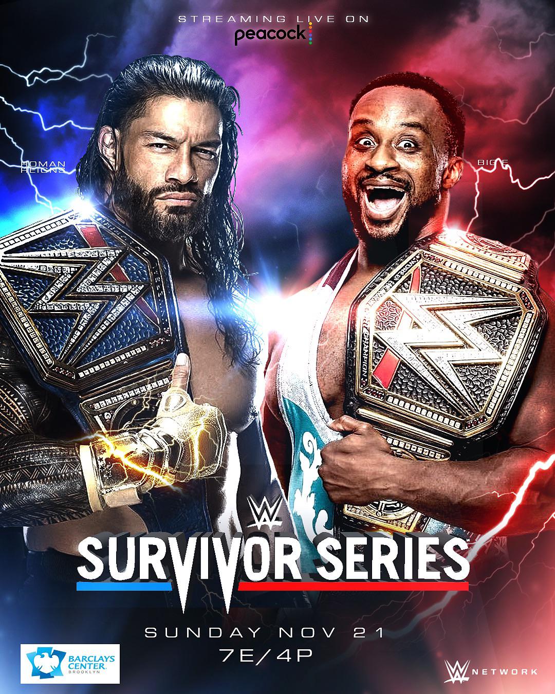 WWE Survivor Series (21 November 2021) English PPV 650MB HDRip 480p Download