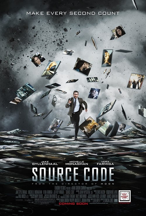 Source Code (2011) Hindi Dubbed ORG 480p BluRay x264 ESub 300MB Download