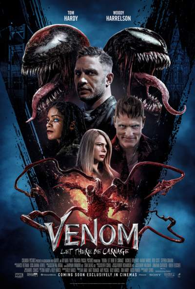 Venom Let There Be Carnage 2021 English Movie 720p AMZN HDRip 850MB Download
