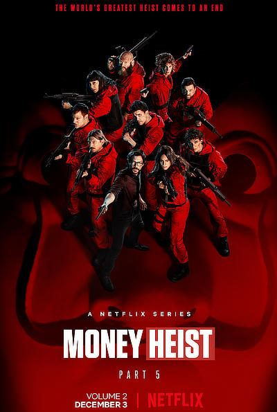 Money Heist (Season 5 VOL – 2) WEB-DL Dual Audio Hindi DD5.1 & English 720p HD Netflix Series