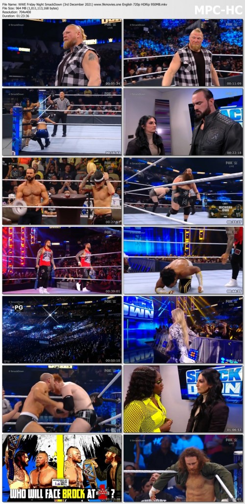 WWE Friday Night SmackDown (3rd December 2021) www.9kmovies.one English 720p HDRip 950MB.mkv thumbs