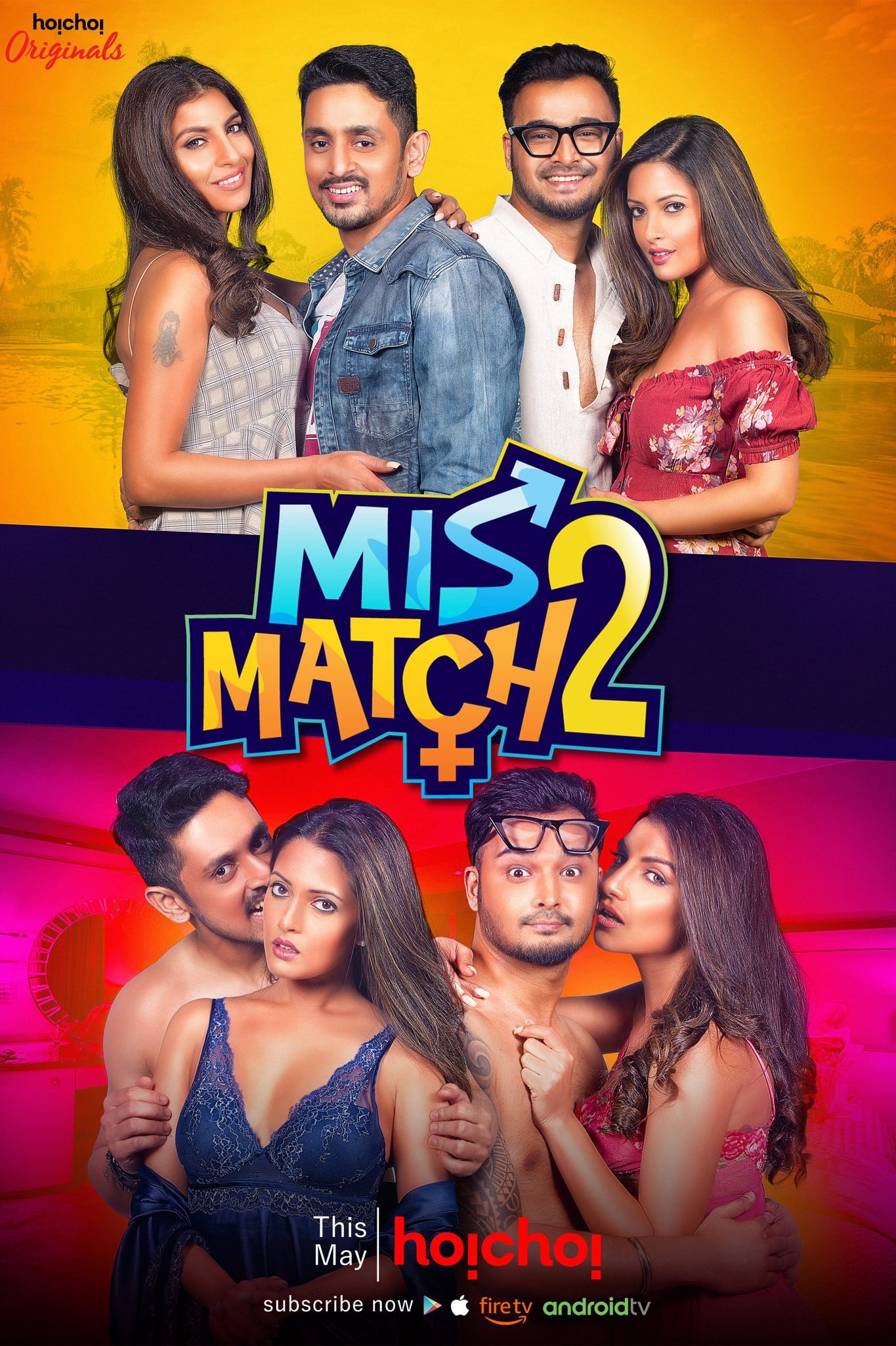 Download Mismatch 2019 S02 Hindi Dubbed Hoichoi Original Complete Web Series 480p HDRip 330MB
