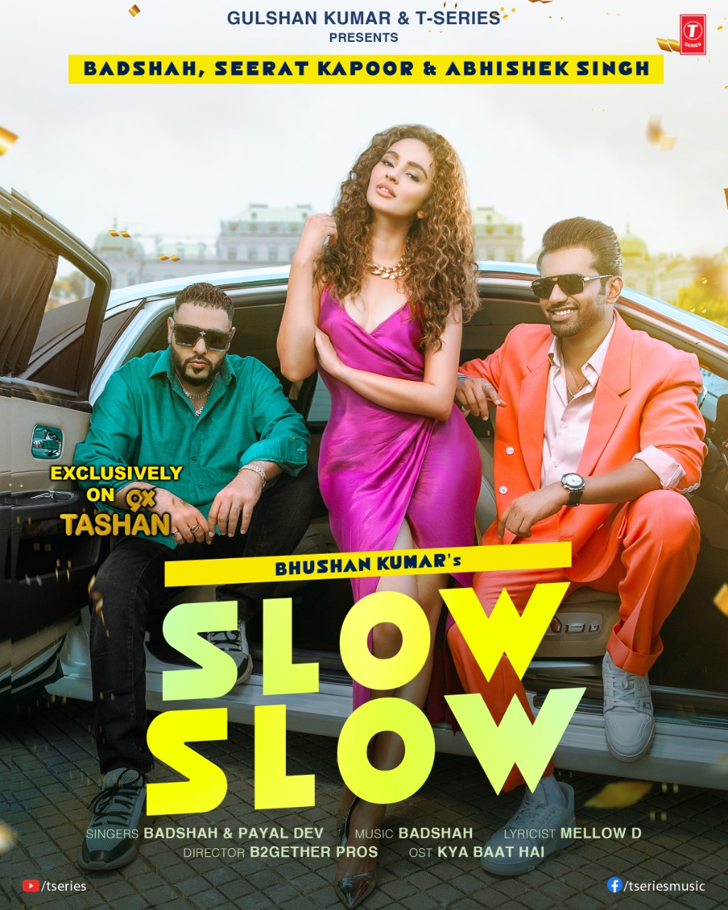 Slow Slow By Badshah & Payal Dev 2021 Official Hindi Music Video 1080p HDRip 30MB Download
