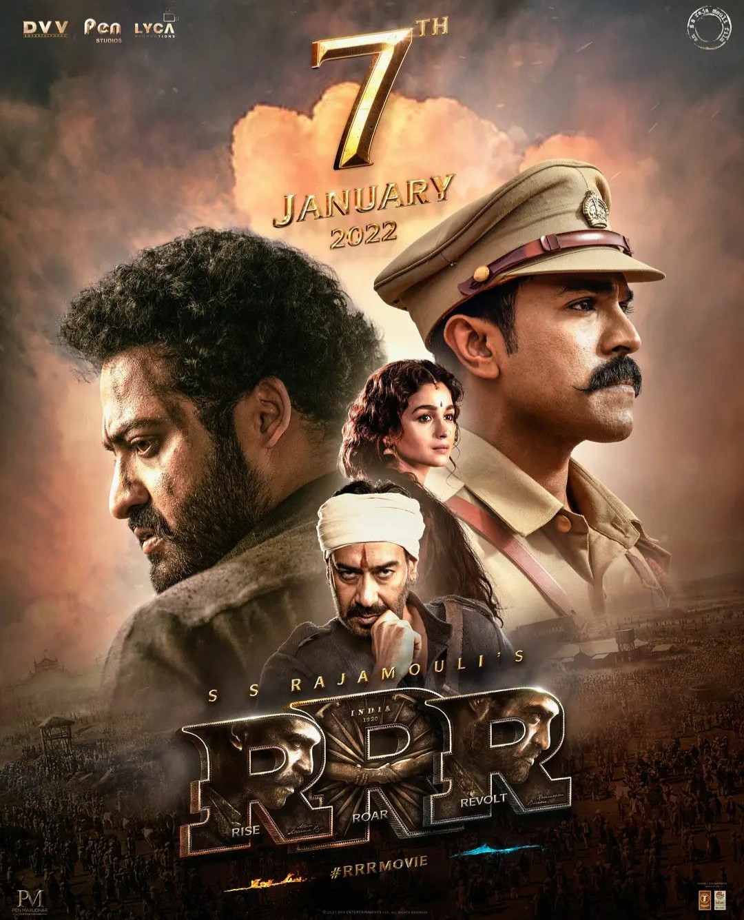 RRR 2022 Hindi Dubbed Movie Official Trailer 1080p HDRip 97MB Download