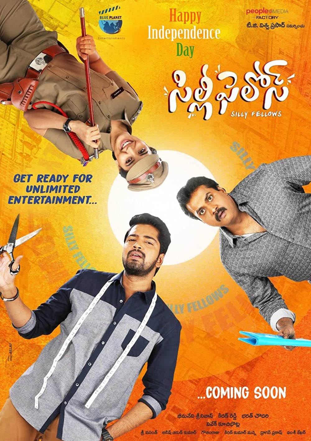 Silly Fellows 2021 ORG Hindi Dubbed 1080p HDRip 1.66GB Download