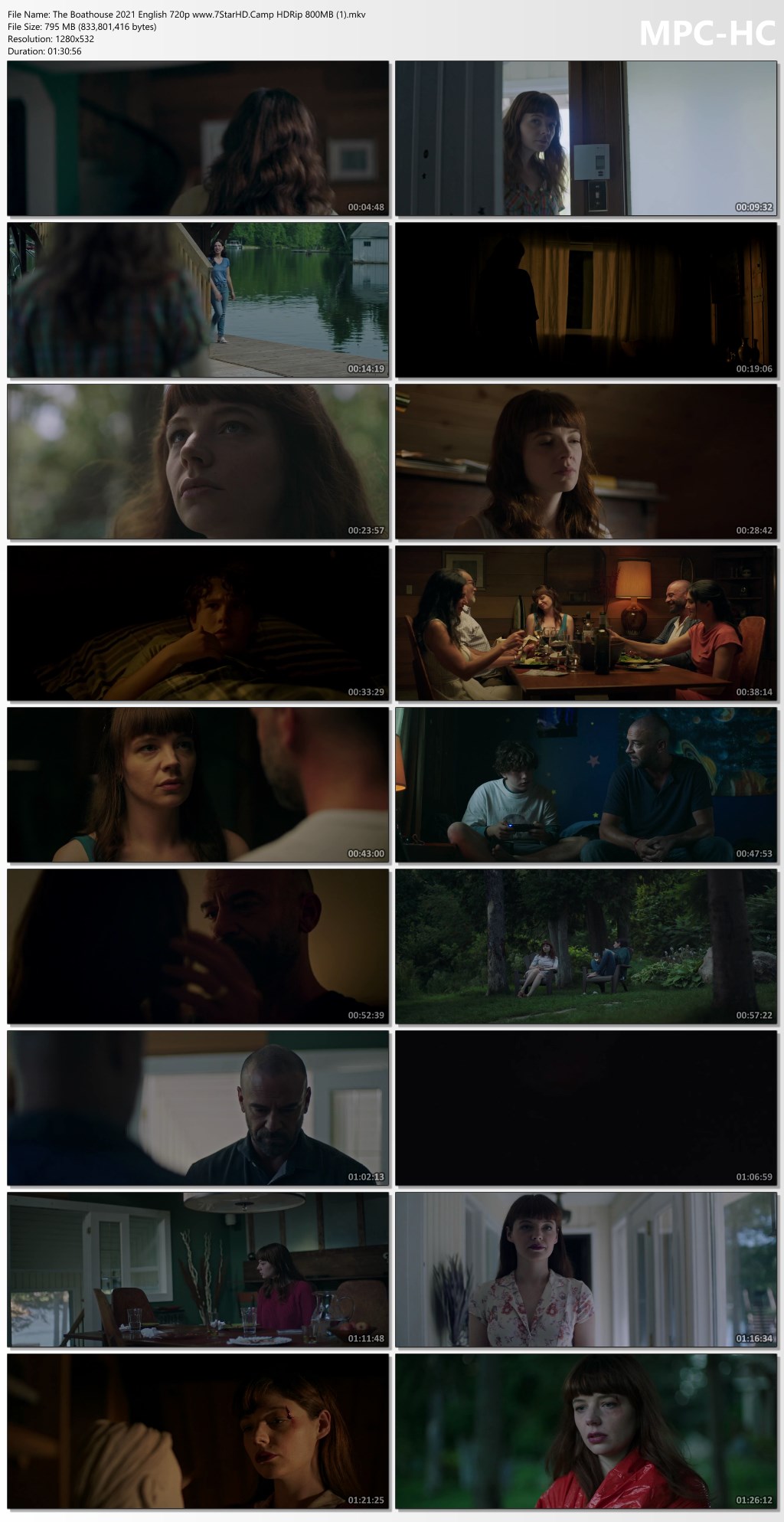 The Boathouse 2021 English 720p HDRip 800MB Download