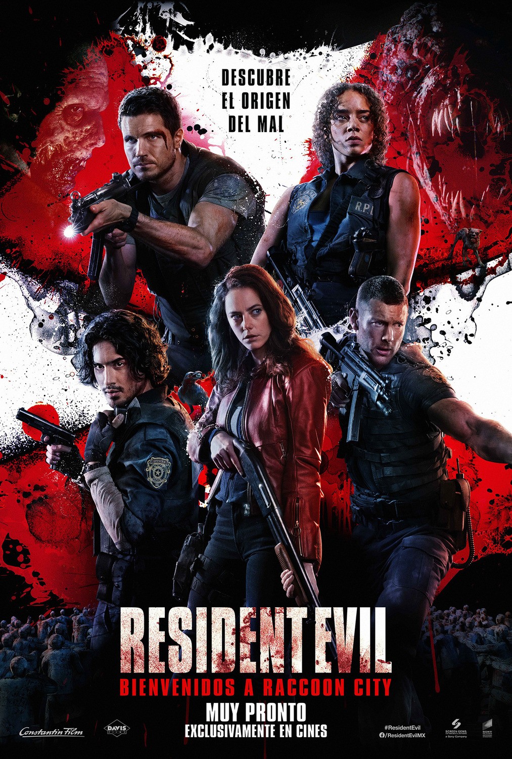 Resident Evil Welcome to Raccoon City 2021 English Movie 1080p | 720p | 480p AMZN HDRip MSub Download