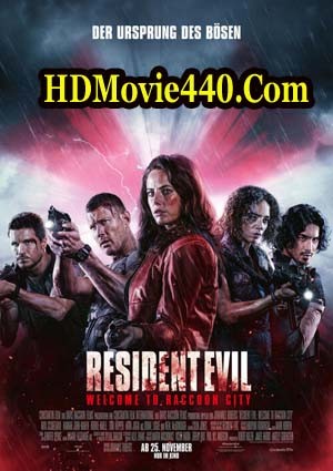 Resident Evil Welcome To Raccoon City English Movie 2021 400MB 1GB Download