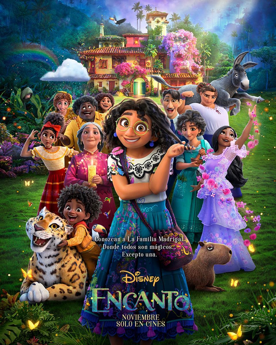 Encanto (2021) 480p HDRip Hindi ORG Dual Audio Movie DSNP ESubs [350MB]