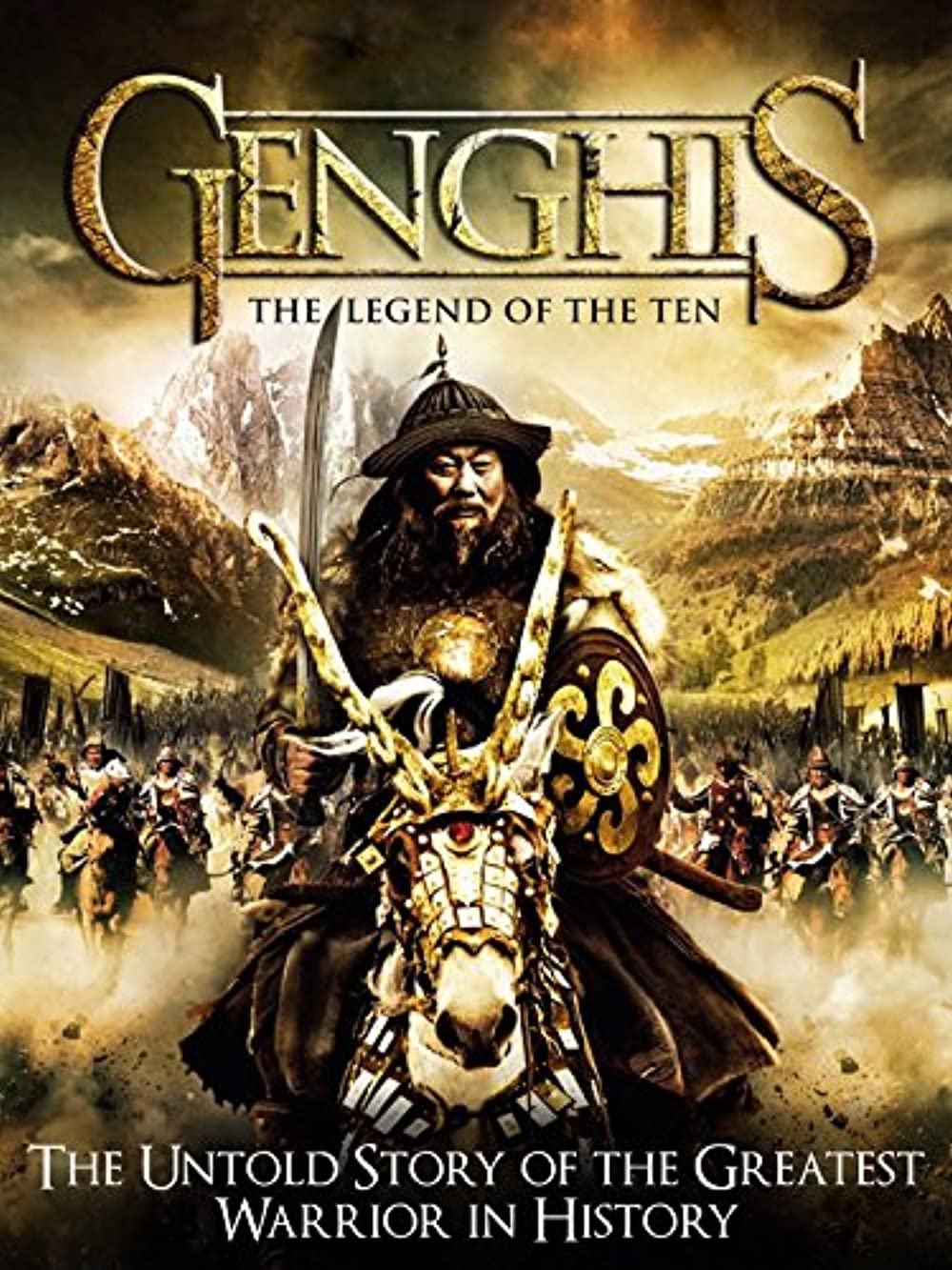 Genghis The Legend of the Ten 2012 Hindi ORG Dual Audio 720p BluRay ESub 1GB Download
