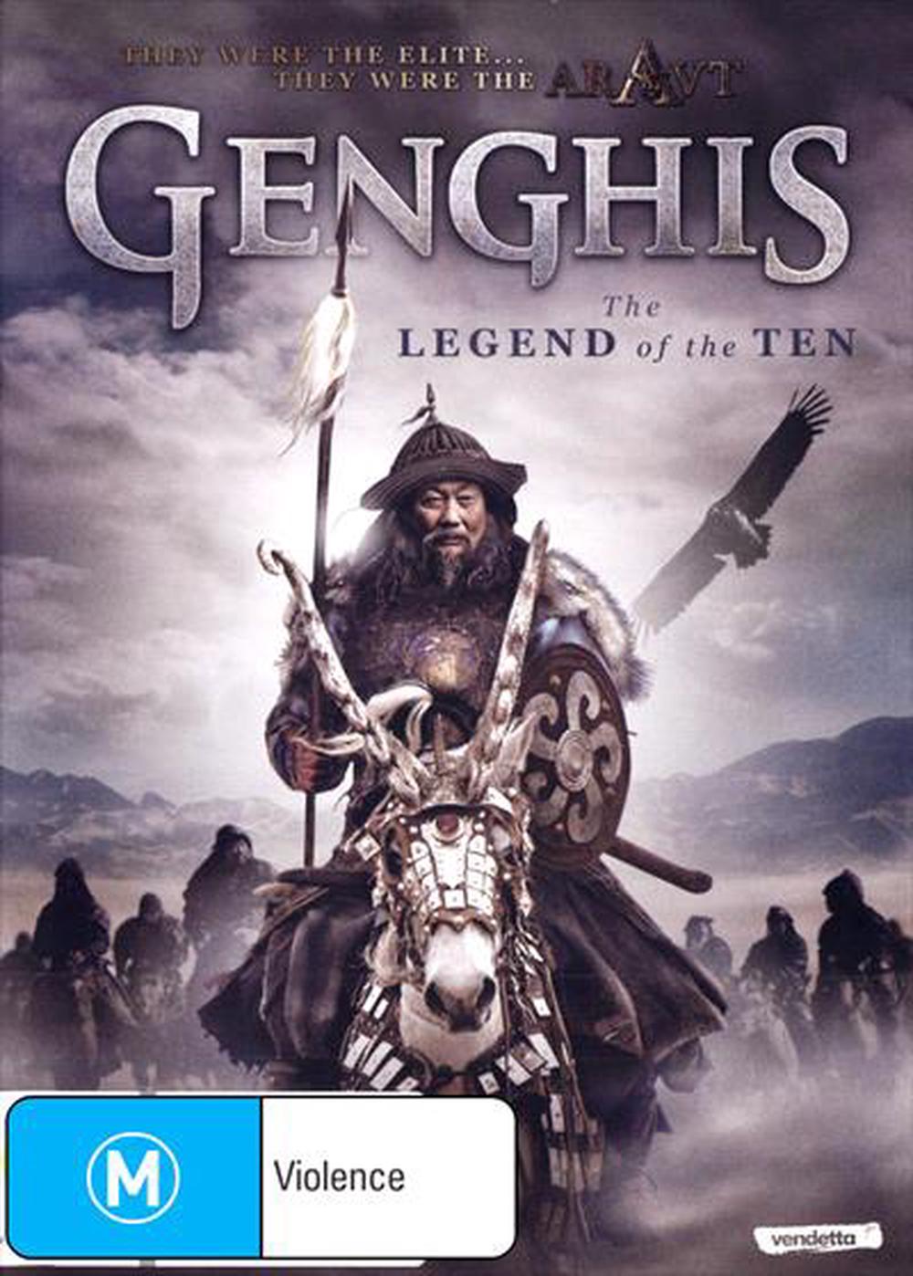 Genghis The Legend of the Ten 2012 Hindi ORG Dual Audio BluRay 300MB Download
