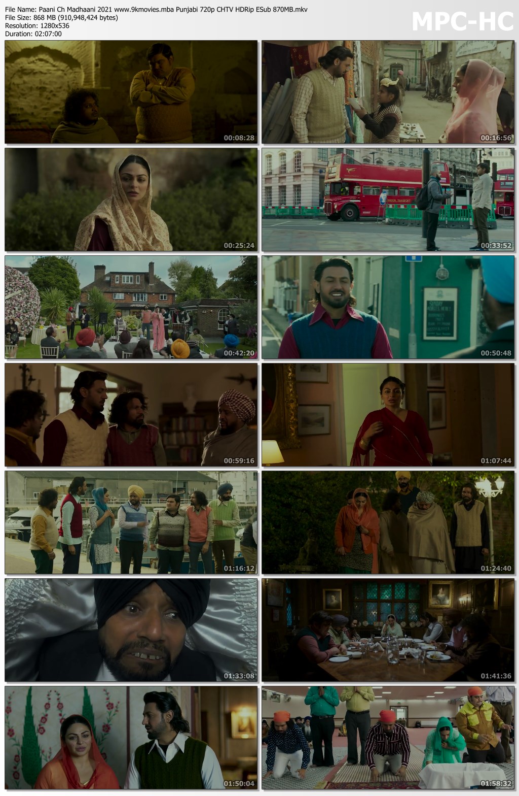 Paani Ch Madhaani Torrent Kickass in HD quality 1080p and 720p 2021 Movie | kat | tpb Screen Shot 2