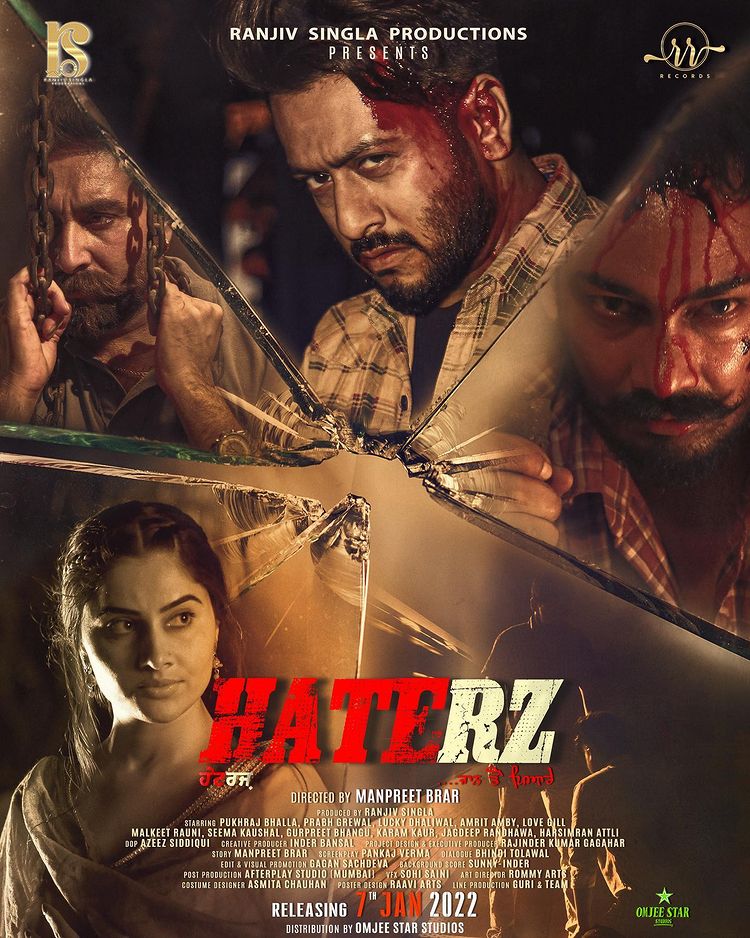 Haterz 2022 Punjabi Movie 720p HDRip 1.1GB ESubs Download