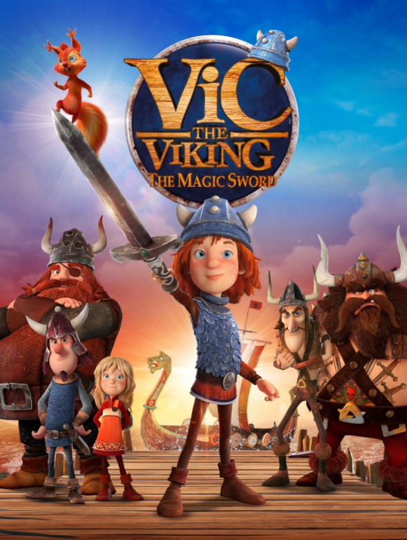 Vic the Viking and the Magic Sword 2019 ORG Hindi Dual Audio 480p HDRip ESubs 300MB Download