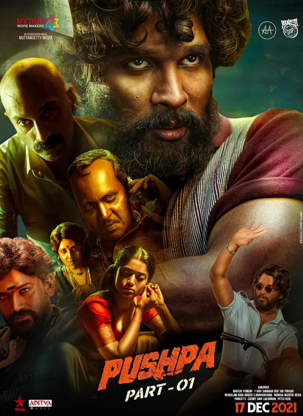 Pushpa: The Rise (2021) Hindi ORG Official 720p HDRip 1.3GB Download