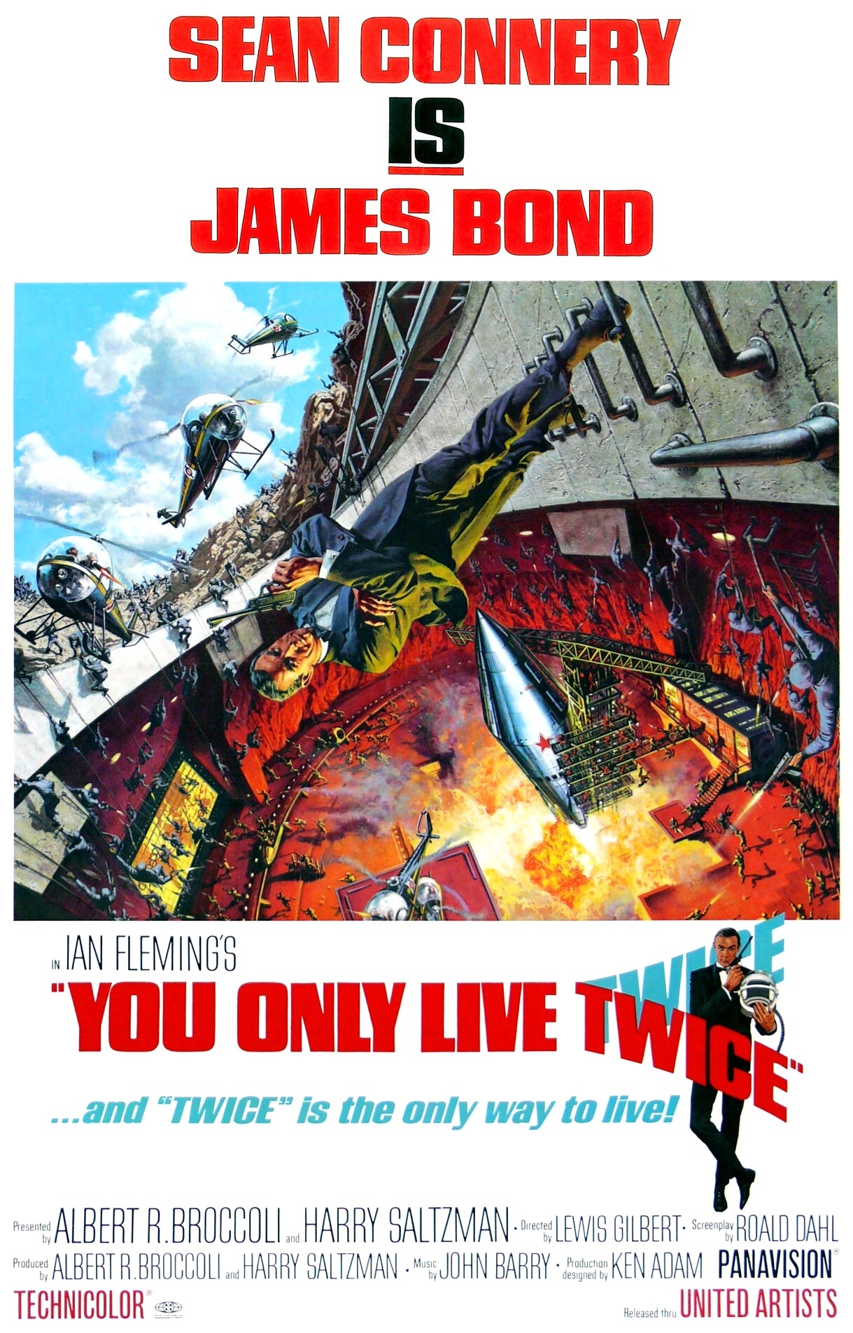 You Only Live Twice 1967 Dual Audio Hindi ORG 720p BluRay ESub 900MB Download