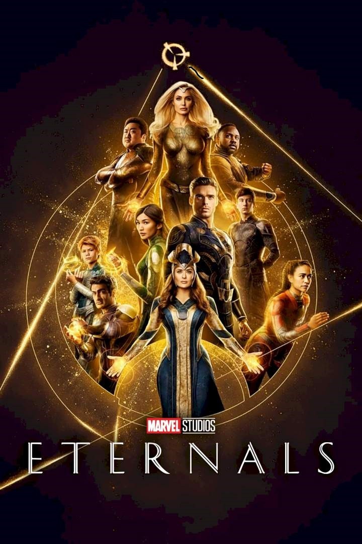 Eternals (2021) 480p HDRip Hindi (CAM Cleaned) Dual Audio Movie DSNP ESubs [550MB]