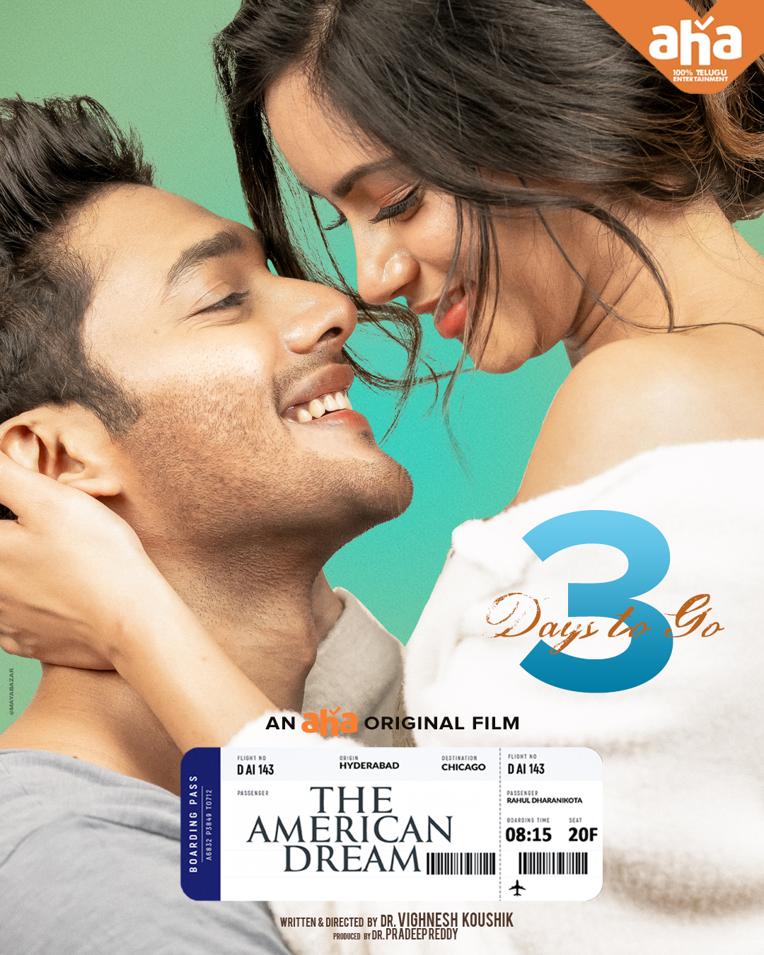 The American Dream 2021 Telugu 720p HDRip ESub 700MB Download