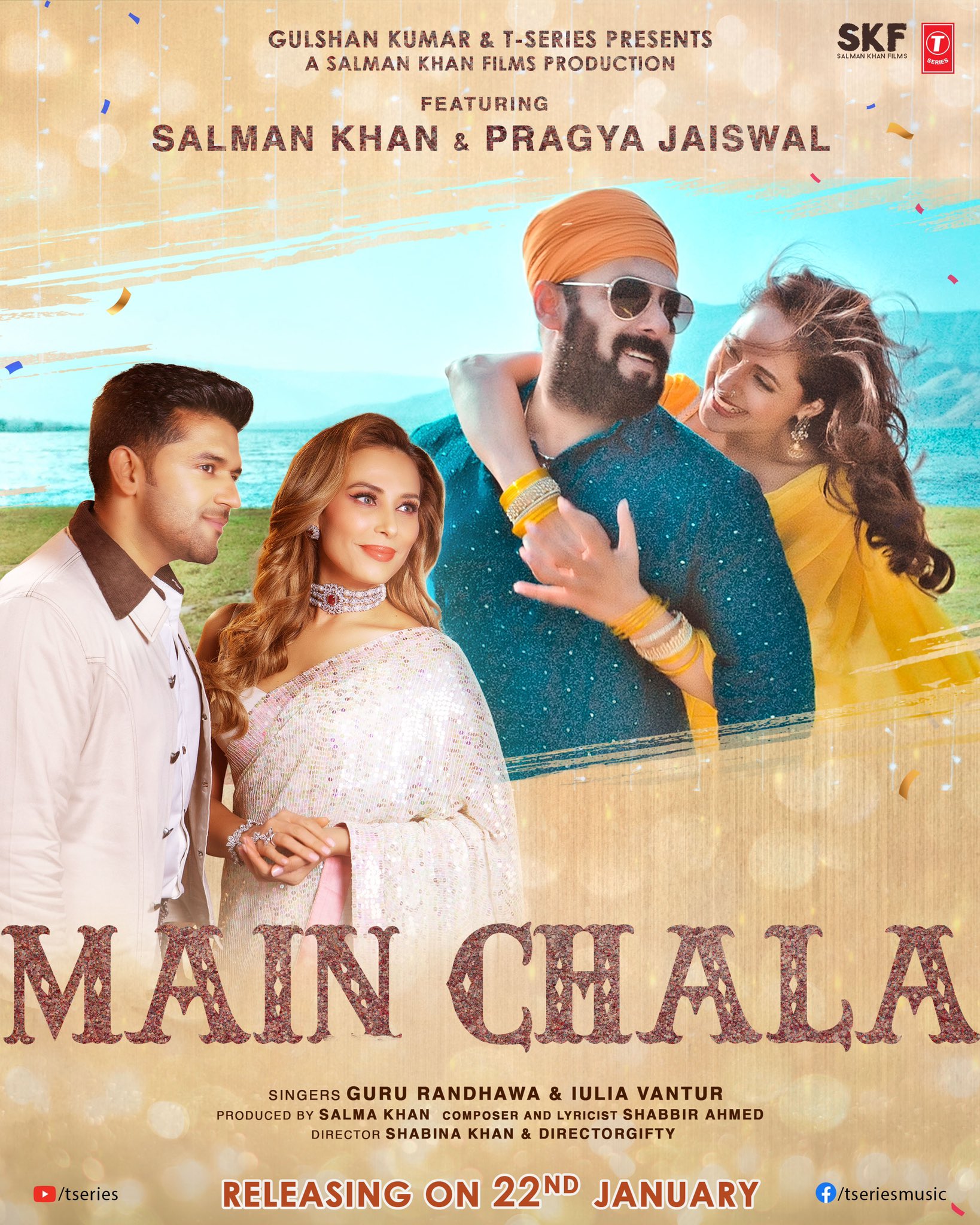 Main Chala (2022) 1080p HDRip Official Music Video By Salman Khan [50MB]