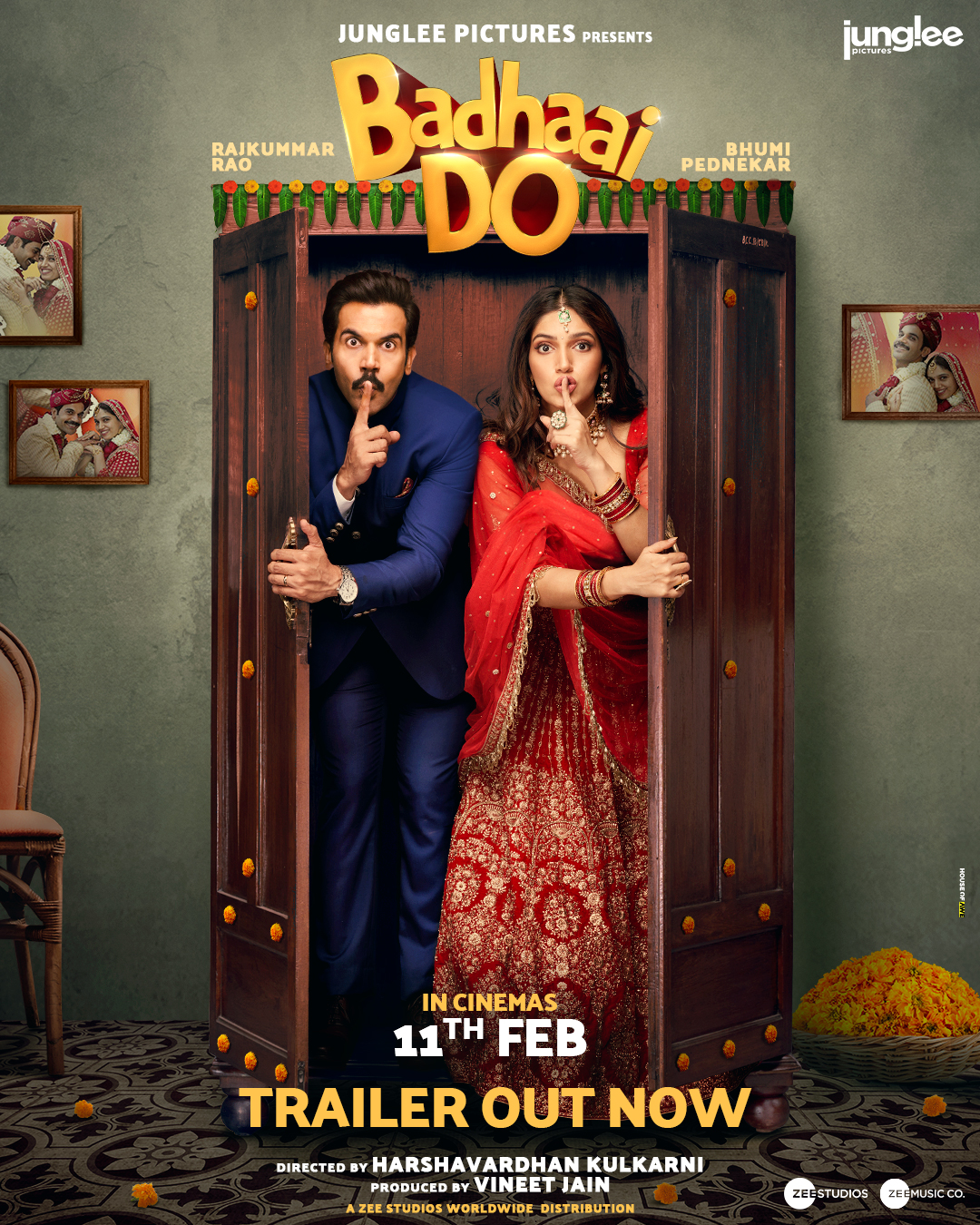 Download Badhaai Do 2022 Hindi Movie 720p NF HDRip ESub 1GB