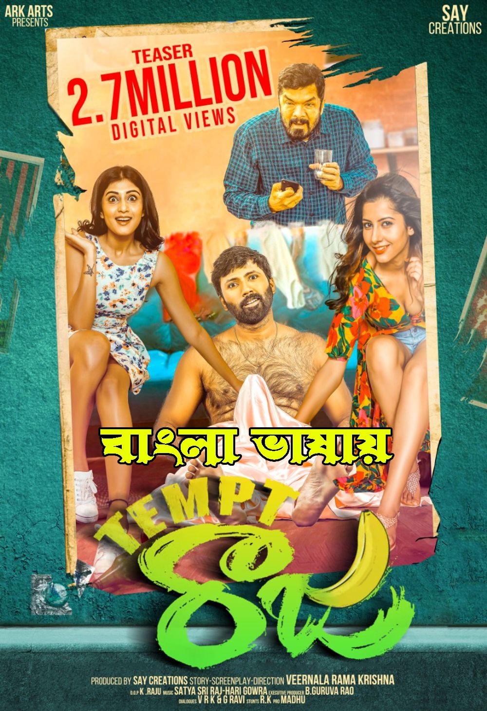 Tempt Raja (2022) Bengali Dubbed 720p HDRip 1GB Download