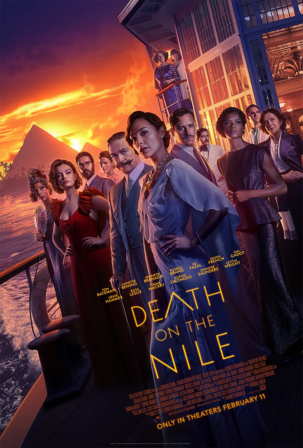 Death on the Nile (2022) 480p HDCAMRip Hindi (Clean) Dual Audio Movie [450MB]