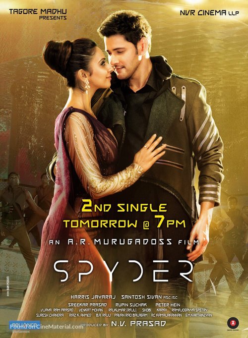 Spyder (2017) Hindi Dubbed ORG 720p UNCUT HDRip 1.4GB Free Download