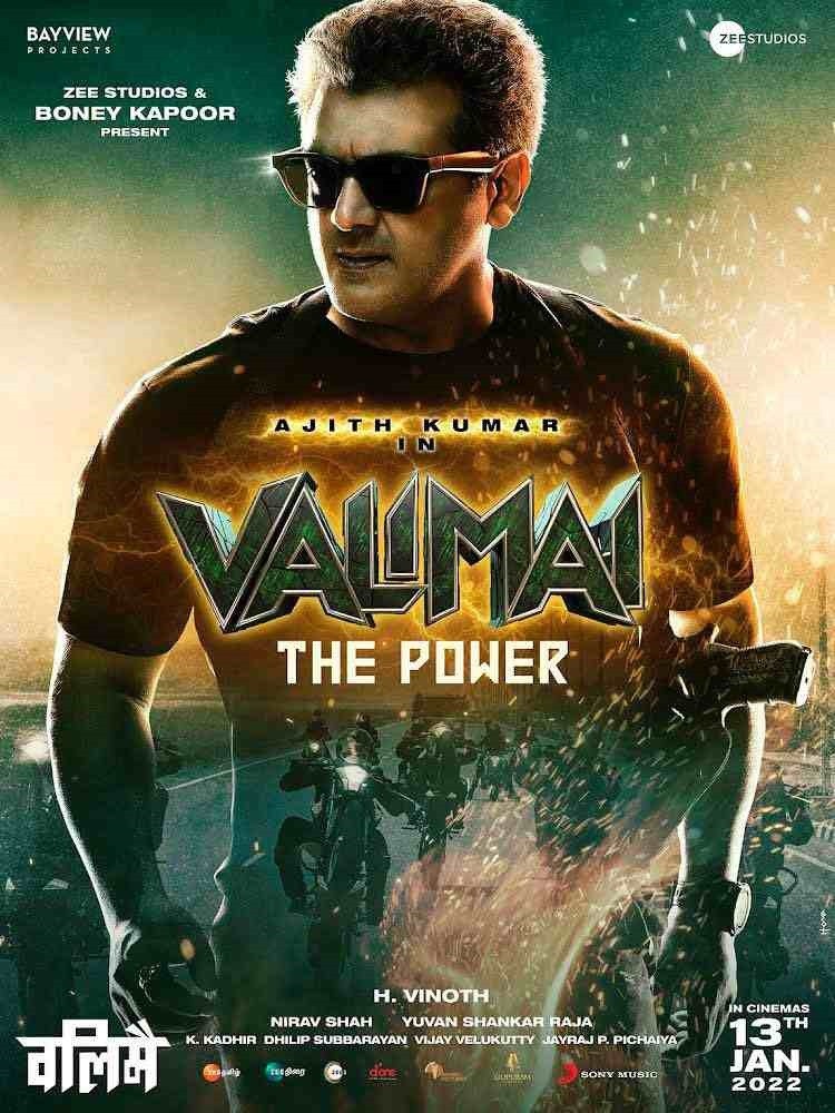 Valimai The Power (2022) Tamil 720p CAMRip 900MB Free Download