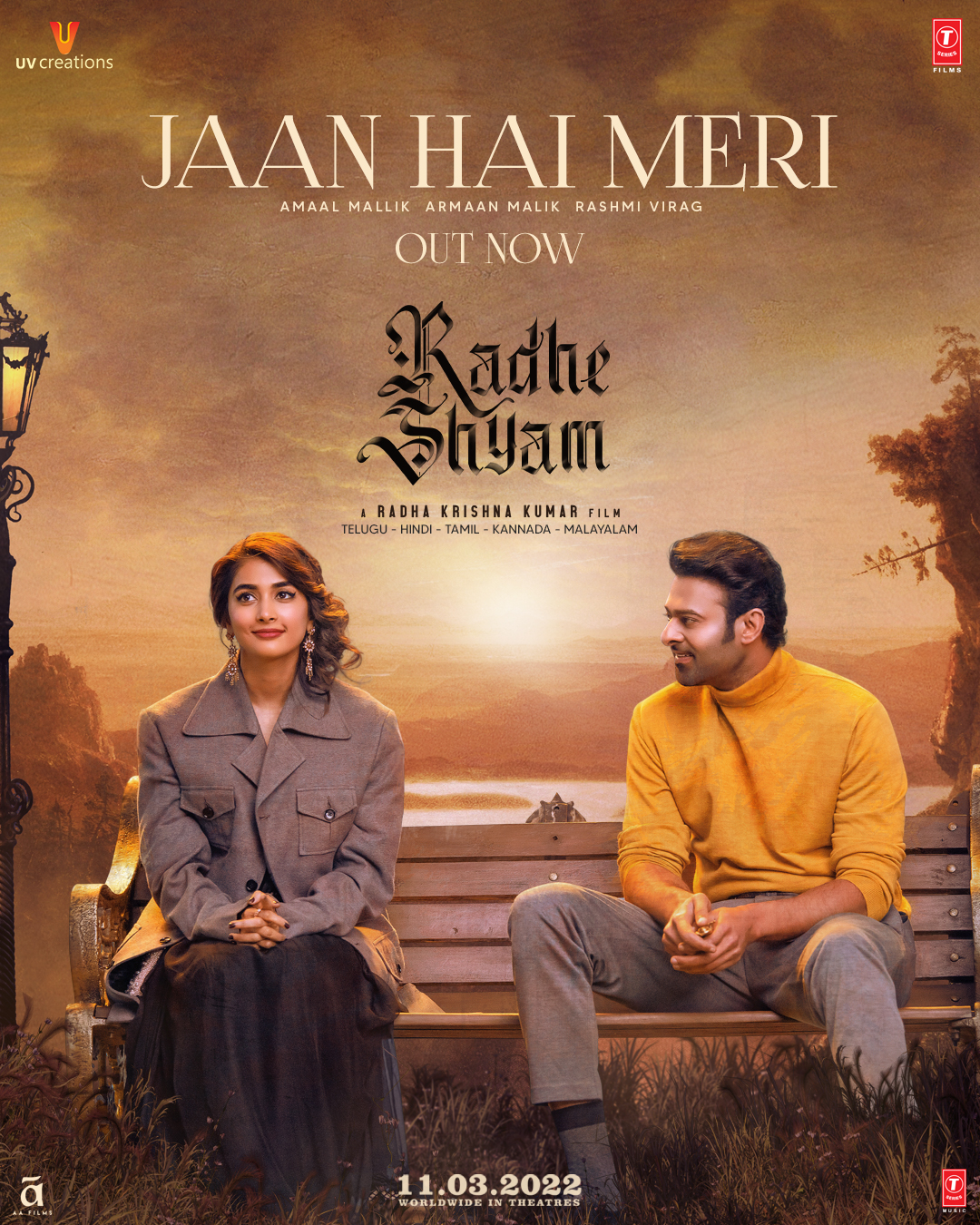 Jaan Hai Meri (Radhe Shyam) 2022 Hindi Movie Video Song 1080p HDRip Download