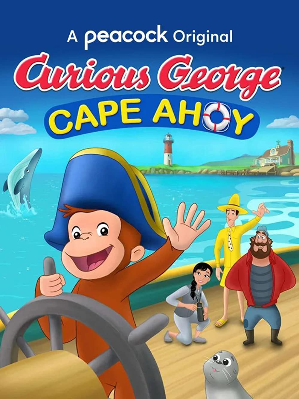 Curious George Cape Ahoy 2021 English 300MB HDRip 480p Download