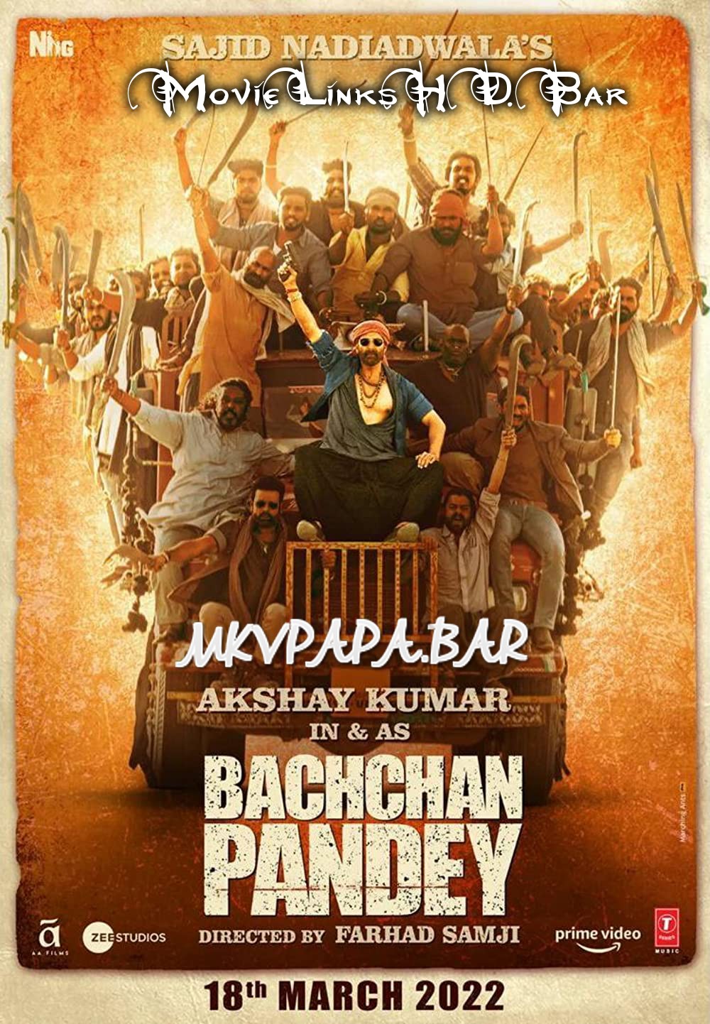 Bachchhan Paandey (2022) Hindi Movie 720p PreDVDRip 1.1GB Download