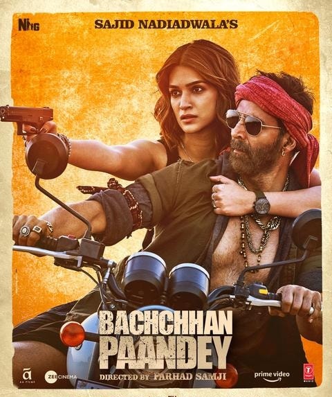 Bachchan Pandey (2022) Hindi 480p PreDvDRip x264 AAC 500MB Dwonload